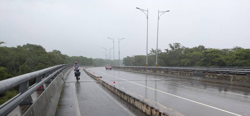 A rainy ride, 19 April 2026.