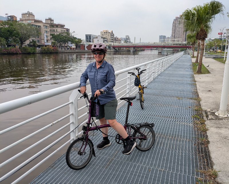 Riverside cycling, Kaohsiung, 24 April 2026